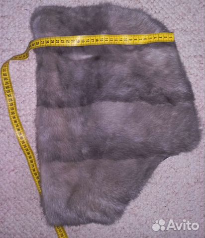 Норковый капюшон