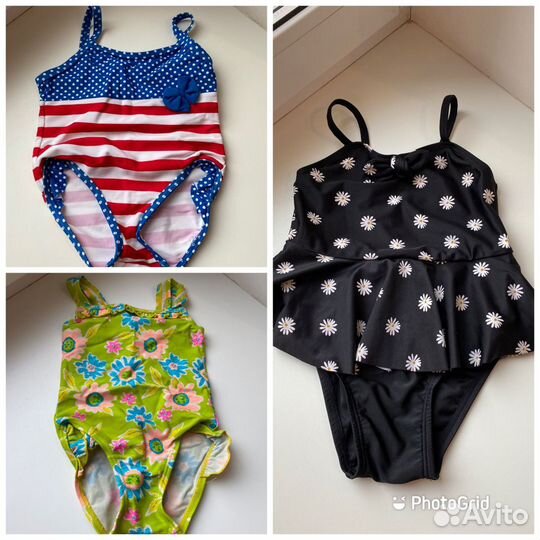 Купальники kidsown,GeeJay, old Navy 12-24 см
