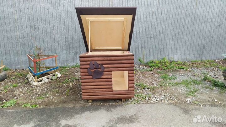 Будка для собаки утепленная