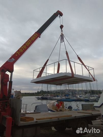 Услуги манипулятора 5 тонн с ндс и без