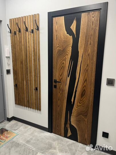 Рейки на стену из натурального дерева