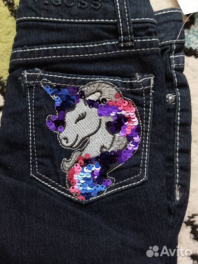 Джинсы для девочки размер 90/92