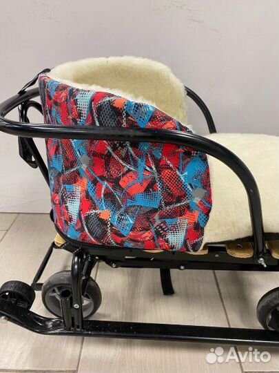 Теплый матрас-сиденье для санок / матрас для санок