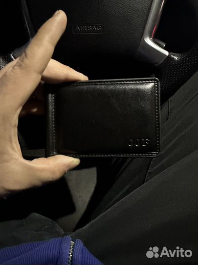 Бумажник мужской кожаный