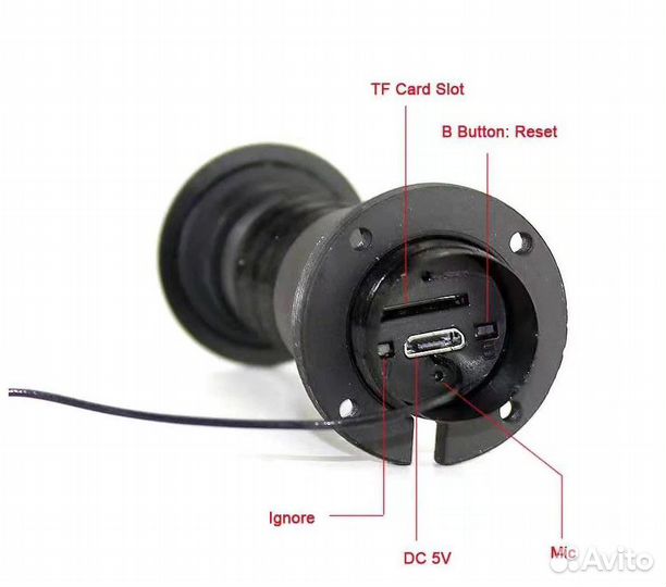 Видеоглазок дверной Wi-Fi WF-409 с записью Новый
