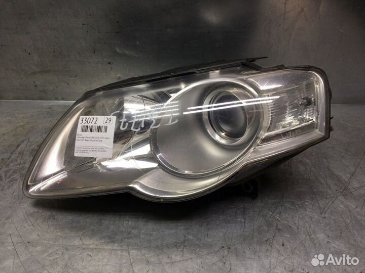 Фара левая Volkswagen Passat B6 2005-2010 седан