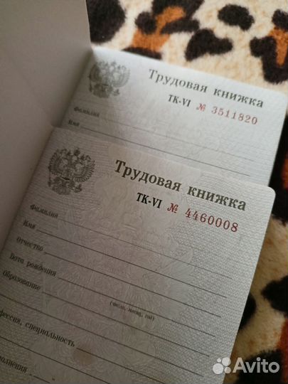 Трудовая книжка