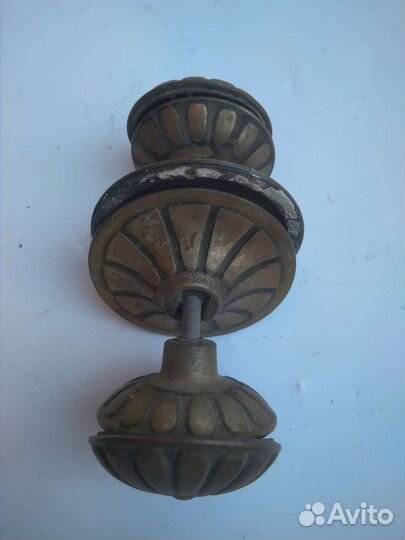 Ручка дверная латунь СССР