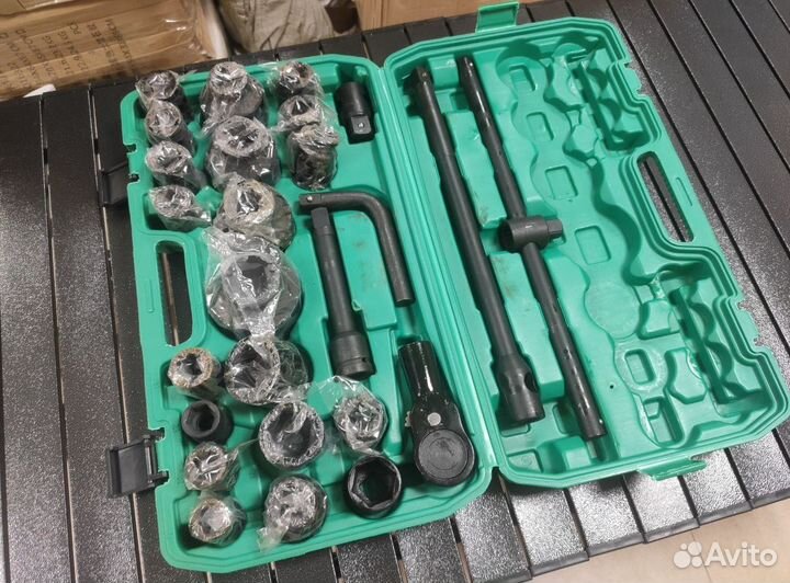 Набор ударных головок 3/4