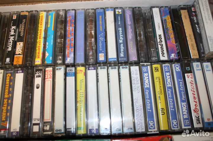 Кассеты для магнитофона