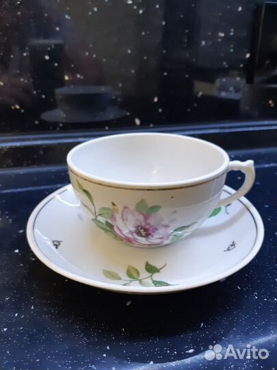 Чашка с блюдцем СССР