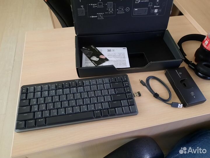 Клавиатура logitech mx mechanical mini (ru)