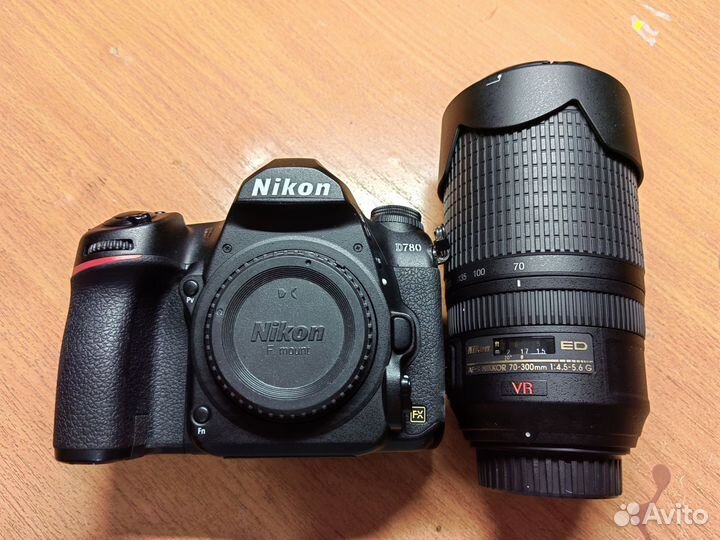 Зеркальный фотоаппарат Nikon D780+объектив. 24т.к