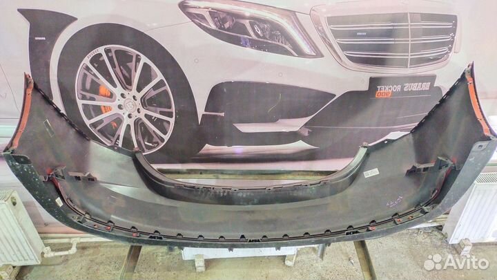 Бампер задний Hyundai Solaris II рестайлинг