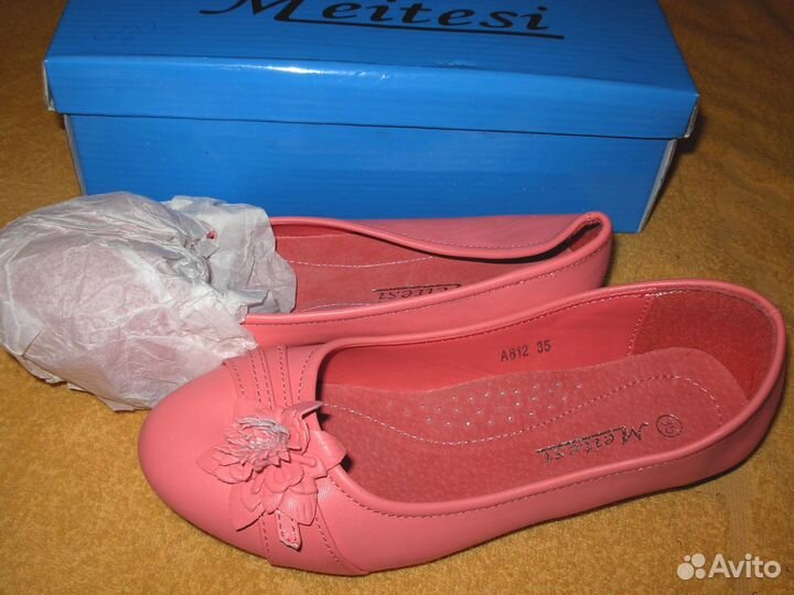 Новые балетки 35 размера