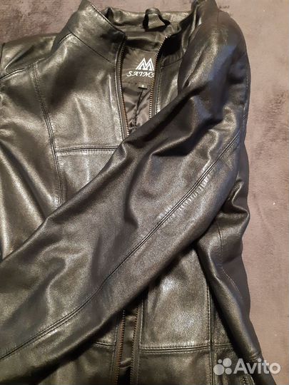 Куртка кожаная женская 42 44 размер