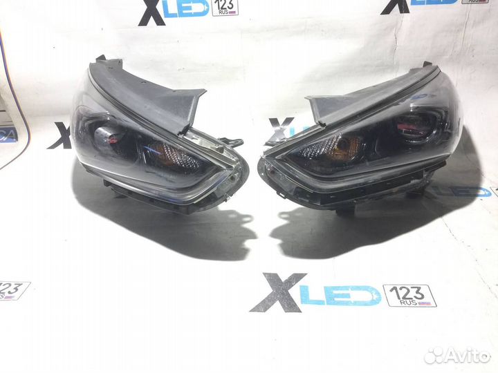 Фара правая левая Hyundai Sonata 7 led black