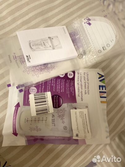 Молокоотсос avent электрический