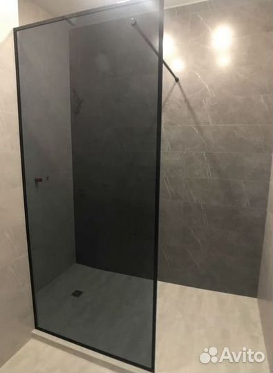 Душевая перегородка без поддона