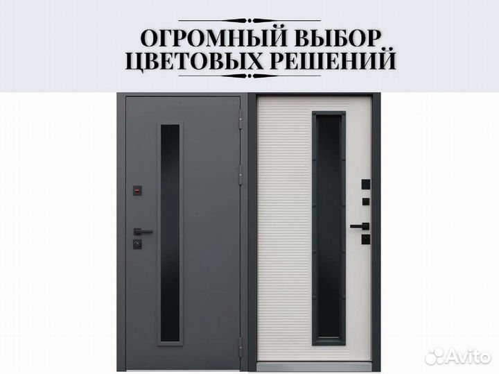 Входная дверь Терморазрыв 3К Trento с окном