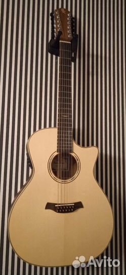 12 струнная электроакустическая гитара