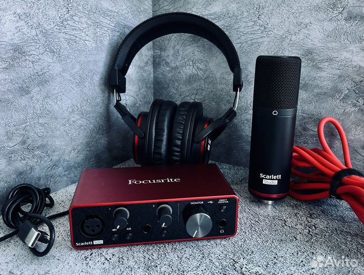 Focusrite Scarlett Solo 3rd gen Studio