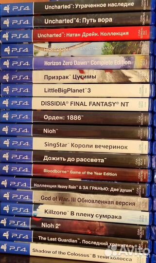 Экслюзивы на ps4