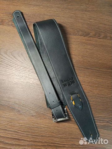 Ремень для гитары, кожа