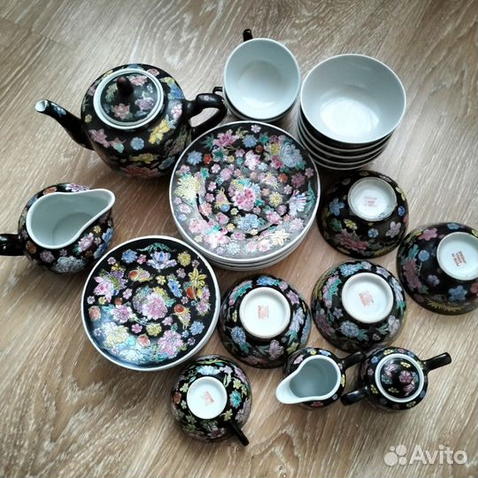 Сервиз чайный старый Китай
