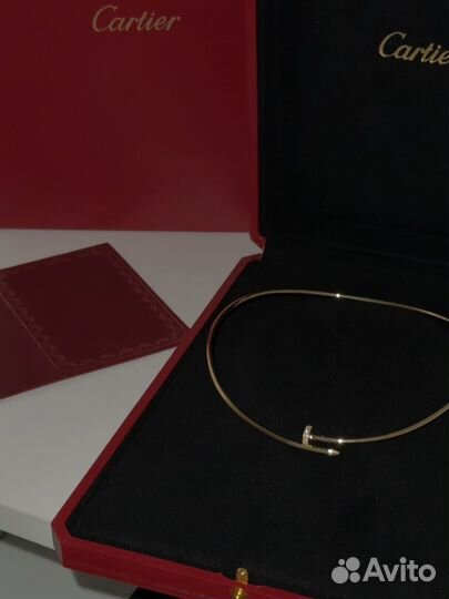 Cartier гвоздь колье