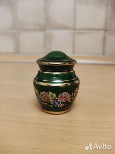 Винтажные флакон твёрдые духи Bardaco