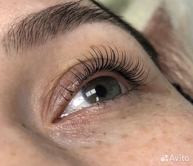 Ламинирование ресниц и бровей