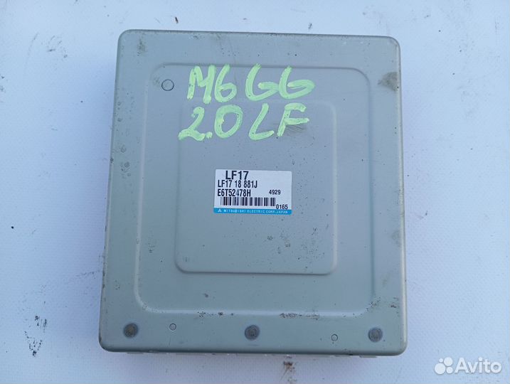 Блок управления двигателем Mazda 6 GG 2.0