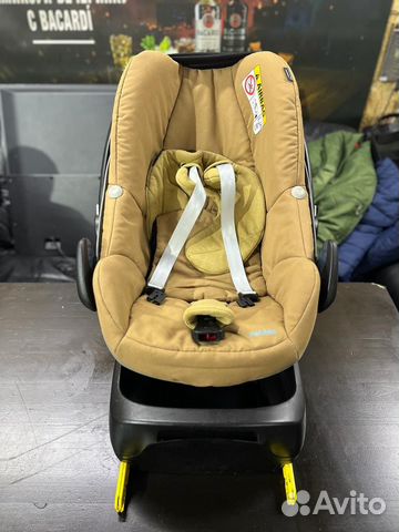 Автолюлька maxi cosi pebble с базой isofix