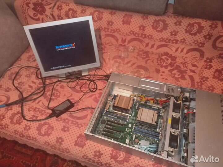 Сервер supermicro 2u(Xeon e5 2680v4*2,128gb,2tb*2)
