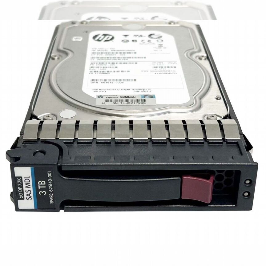 [625140-001] Жесткий Диск Hp 3tb Sas 3,5" Hdd 625140-001