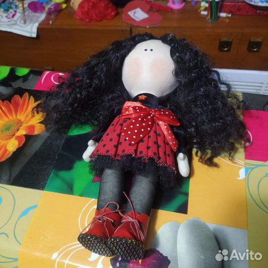 Куколка текстильная