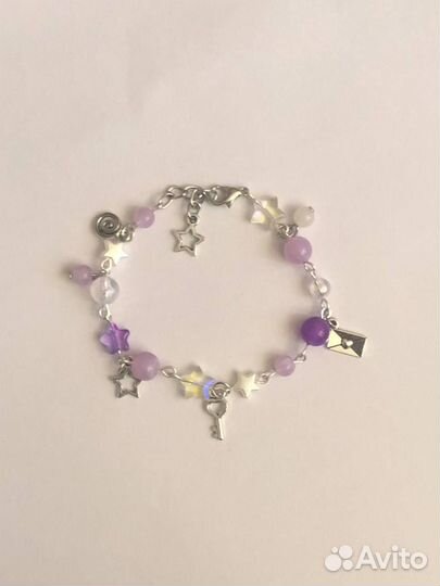 Браслет фиолетовый