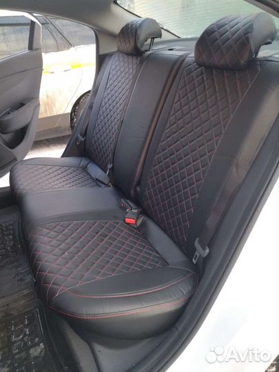 Автомобильные чехлы из экокожи