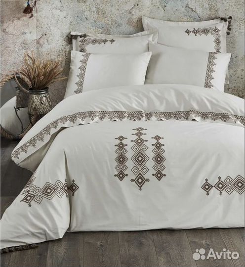 Комплект постельного белья Ecocotton Сатин Евро