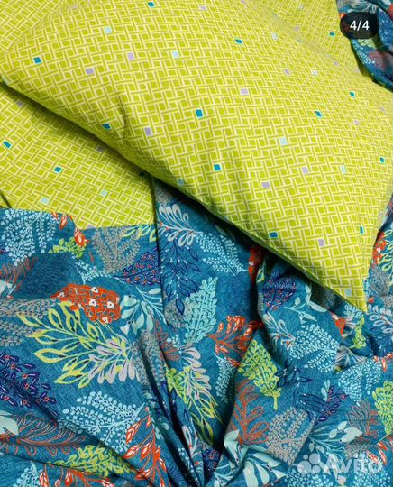 Постельное белье 1,5сп новое