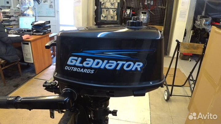 Лодочный мотор Gladiator G 5 FHS Рассрочка