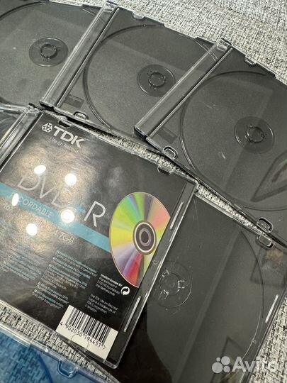 Кейсы для дисков CD DVD