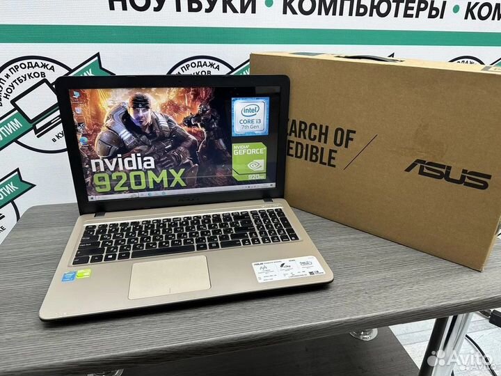 Мощный игровой Asus Core i3 6Gb GeForce 920 SSD256