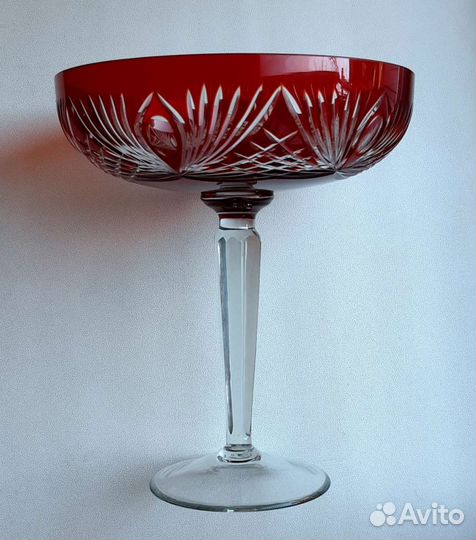 Вазы. Цветное / Бесцветное стекло СССР