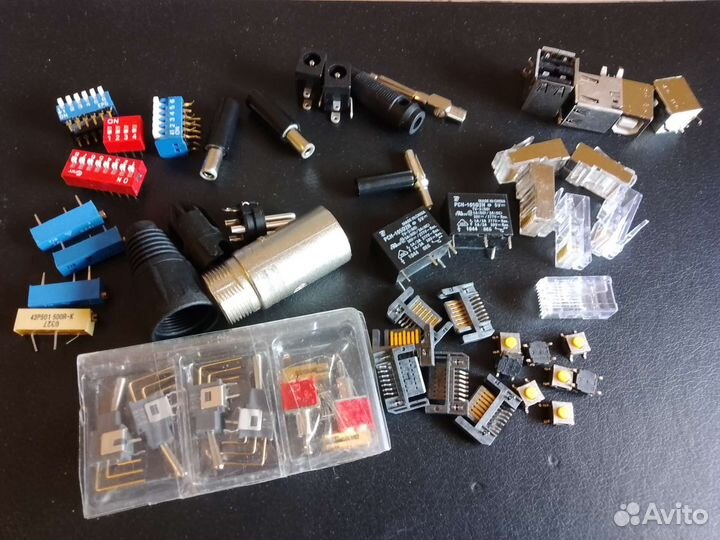 Импортные детали для аудио-видео тех. и пр