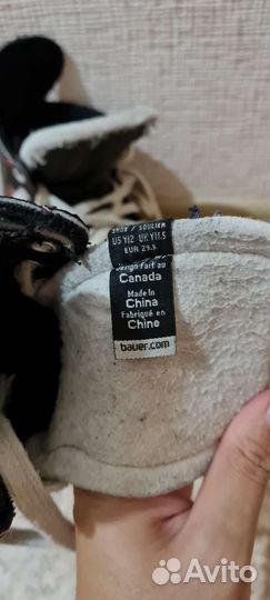 Коньки хоккейные детские Bauer vapor x300 11 р