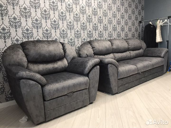 Замена обшивки(перетяжка) ремонт мягкой мебели, на