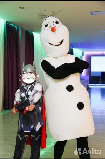 Новогодний костюм супергероя Тора