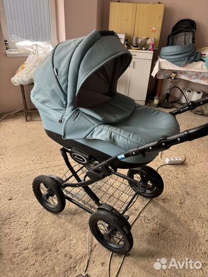 Детские коляски 3 в 1 из эко кожи
